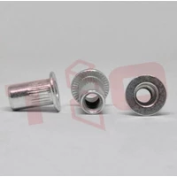 Rivet Nut Alumunium M4 - Mur Rivet Alumunium 4 mm - Nutsert Alumunium 4 mm