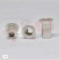 Rivet Nut Alumunium M5 - Mur Rivet Alumunium M5 - Nutsert 5 mm