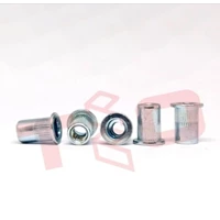 Rivet Nut M6 Besi Putih - Nutsert 6mm 