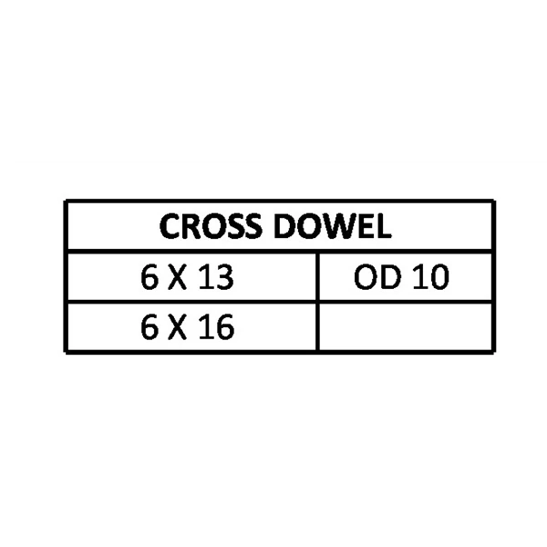 Mur Palu / Cross Dowel
